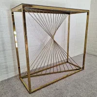 میز آرایش کنسول تزئینی فلزی شیک فورتیک پیچی|بوفه، ویترین، کنسول|آفتاب, |دیوار