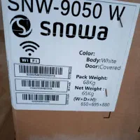 لباسشویی ۹ کیلویی اسنوا مدل snw 9050w دایرکت درایو