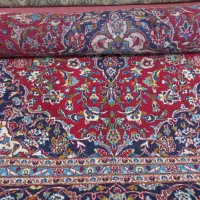 فرش دست بافت قرمز|فرش|ساری, |دیوار