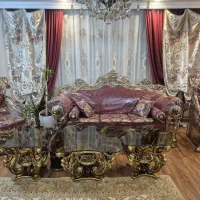مبلمان ۹ نفره بهمراه میز ناهارخوری ۸ نفره