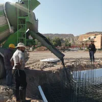 اجرای اسکلت بتنی، فونداسیون ،دیوار برشی ، تیرچه|خدمات پیشه و مهارت|قم, زنبیل آباد|دیوار