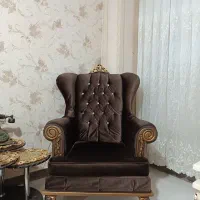 مبل ۷ نفره همراه با یک جلو مبلی|مبلمان خانگی و میز عسلی|مشکیندشت, |دیوار