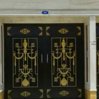 درب حیاط گل دار مدرن کلاسیک ساده|مصالح و تجهیزات ساختمان|دزفول, |دیوار