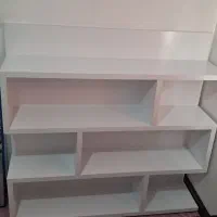 شلف ام دی اف بزرگ و جادار سفید