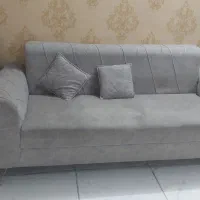 مبلمان ۷نفره رنگ طوسی ذغالی