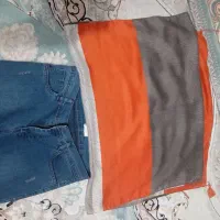 شلوار نو اصلا پوشیده نشده سایز ۴۲الی۴۴.شال درحد