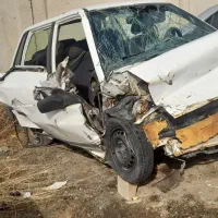 پراید تصادفی