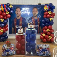 بادکنک تولد و بنر بارسلونا