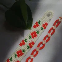 بافت انواع دستبند و بوک‌مارک و سرکلیدی بافت|بدلیجات|اقلید, |دیوار