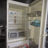 فروش یخچال الکترو استیل دوطبقه ای با آب سرد کن