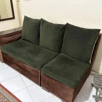 مبل ال پازلی ۱۰ نفره همراه میز جلو مبلی|مبلمان خانگی و میز عسلی|تهران, مجیدیه|دیوار