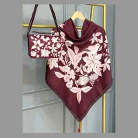 ست کیف و روسری نخ اعلا، در رنگها و طرح های متنوع|کیف، کفش، کمربند|ری, فیروزآبادی|دیوار