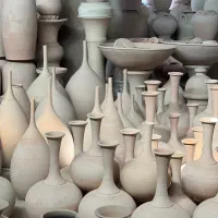 کوزه سفال خمره گلدان سفالی ابعاد و طرح های مختلف