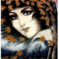 تابلو فرش چهره