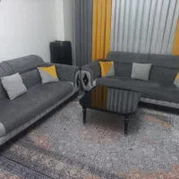 یه دست مبل ۸ نفره سالم تمیز در حد نو بدون هیچ مشکل|مبلمان خانگی و میز عسلی|تهران, بهاران|دیوار