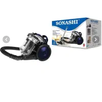 جارو برقی سوناشی ۲۰۰۰ وات رنگ مشکی سورمه ای