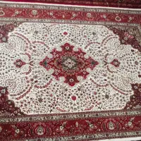 یک جفت فرش دستباف کرمان قلم (۲×۳)متری