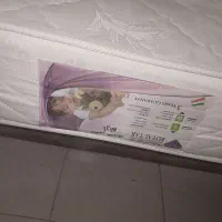 تشک تخت دونفره طبی فنری در حد نو ۲در ۱۶۰|تشک تختخواب|ری, شهادت|دیوار