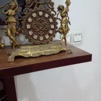 ساعت تزئینی عطیقه برنج