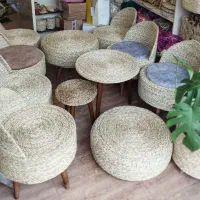 حصیر لوستر حصیری صنایع دستی صندلی حصیری|صنایع دستی و سایر لوازم تزئینی|رشت, منظریه|دیوار