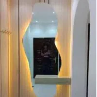 آینه قدی و میز آرایش|مبلمان خانگی و میز عسلی|کازرون, |دیوار