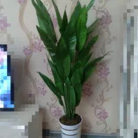 گل سبز مصنوعی بزرگ