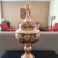 شکلات خوری الماس تراش مسی برند مسجدی|صنایع دستی و سایر لوازم تزئینی|تهران, مرزداران|دیوار
