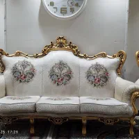 مبل استیل بسیار تمیز و سالم|مبلمان خانگی و میز عسلی|پاکدشت, پاکدشت (مامازند)|دیوار