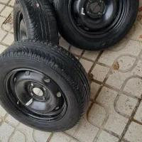 رینگ ولاستیک ۱۴ پژو|قطعات یدکی و لوازم جانبی|گندمان, |دیوار