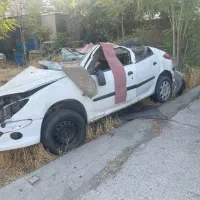پژو ۲۰۶ تیپ۲ مدل ۸۹تصادفی