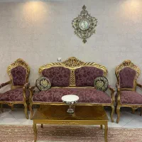 فروش مبلمان استیل ۹نفره با ناهارخوری ۸ نفره|مبلمان خانگی و میز عسلی|فردیس, سرحدی|دیوار