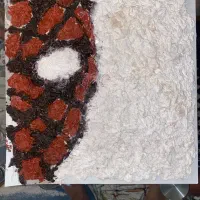 نقاشی برجسته اسپایدرمن