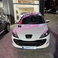 پژو۲۰۷ اتومات ۶ سرعته سفید ۴۰۲