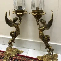شمعدان فرشته قدیمی قبمت ۶۸۰۰