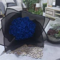 دسته گل روبانی زیبا|گل مصنوعی|شیراز, کوشک میدان|دیوار