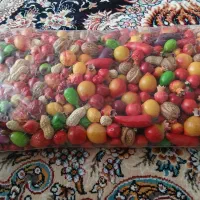 سلام یه تعداد زیادی میوه های مصنوعی نو وتمیز