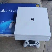 دستگاه ps4 پرو سفید و اسلیم سفید