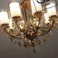 لوستر افروز لوکس/ رومالوستر فردیس / کد AF-8|لوستر و چراغ آویز|فردیس, سرحدی|دیوار