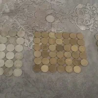 تعدادی سکه اسکناس قدیمی