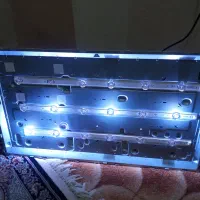 تعویض چسب پنل  TV LG SNOWA... دیفیوزر در محل