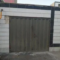 درب آهنی دولنگه پارکینگی