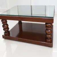 میز جلو مبلی و عسلی چوبی