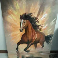 تابلو نقاشی رنگ روغن