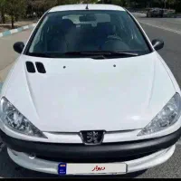 پژو ۲۰۶  سفید مدل ۹۹ تیپ۲ استثنایی