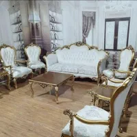 مبل آراد مدل سلطنتی استیل ورق طلا