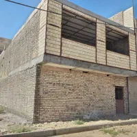 ساختمان نیمه کاره دوطبقه بحر۱۴متری