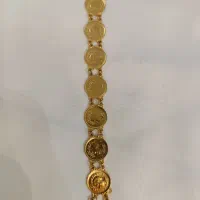 دستبند سکه پهلوی نو ولی فقط ۷ درصد