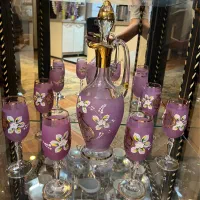 کریستال چک گل مصنوعی خارجی چینی مرغی|ظروف سرو و پذیرایی|تهران, صادقیه|دیوار