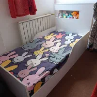 تخت نوجوان باتشک|تخت و سرویس خواب|قائم‌شهر, |دیوار