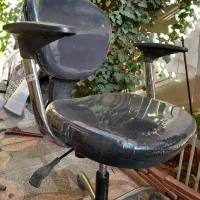 صندلی چرخدارقابل تنظیم ارتفاع|صندلی و نیمکت|همدان, |دیوار